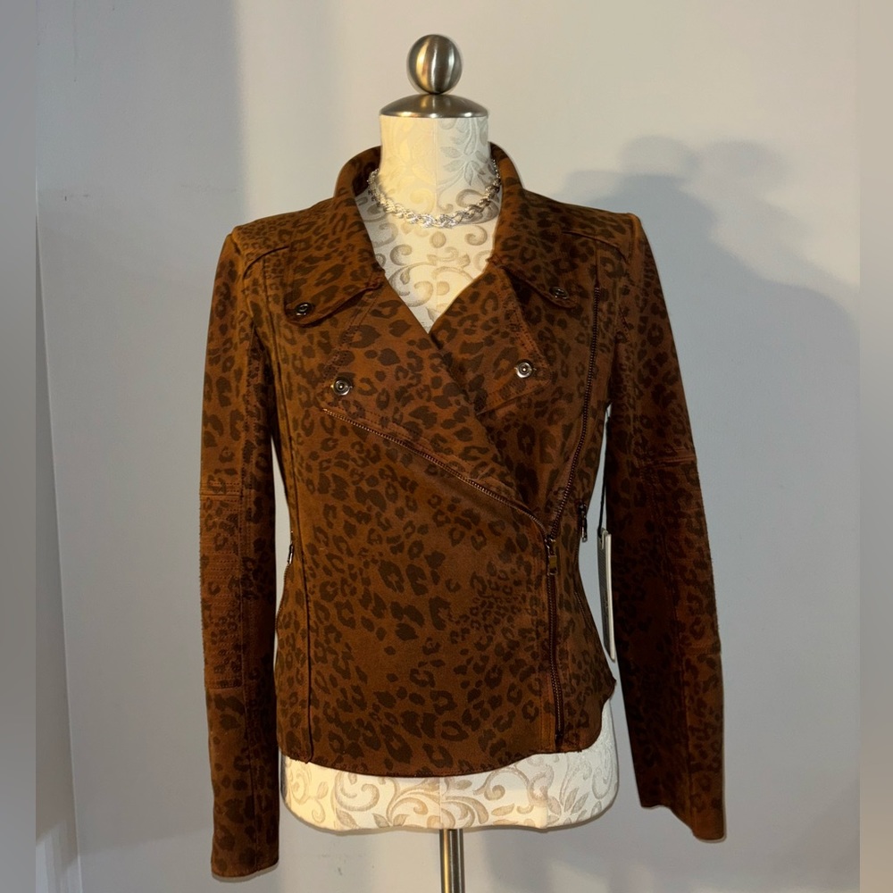 Marrakech Marni Scuba Suede Jacket - Size Small.   #47